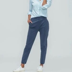 Ministry of Supply Kinetic Pull on Pant, dark gray, size 8